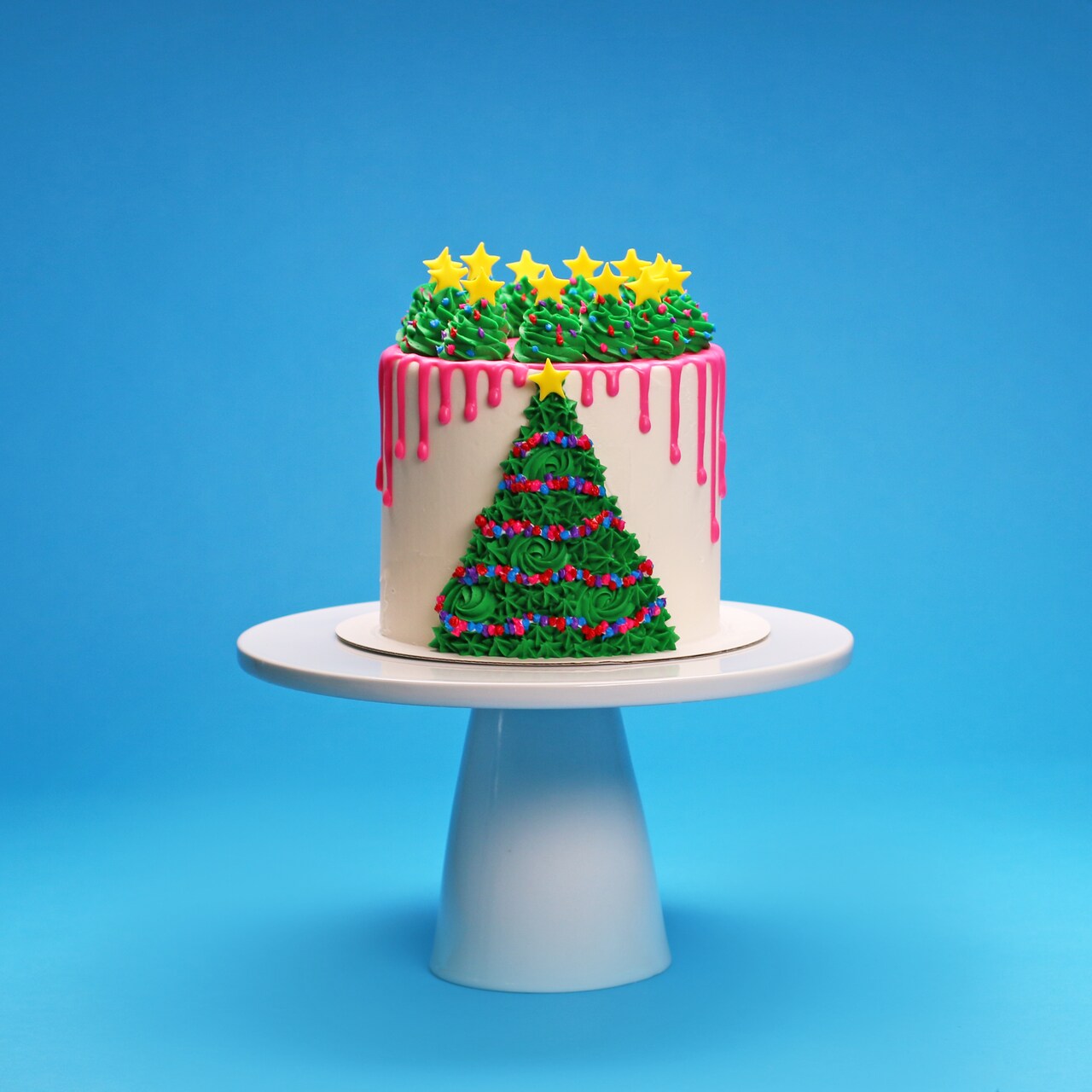 Holiday Cake Decorating with Satin Ice